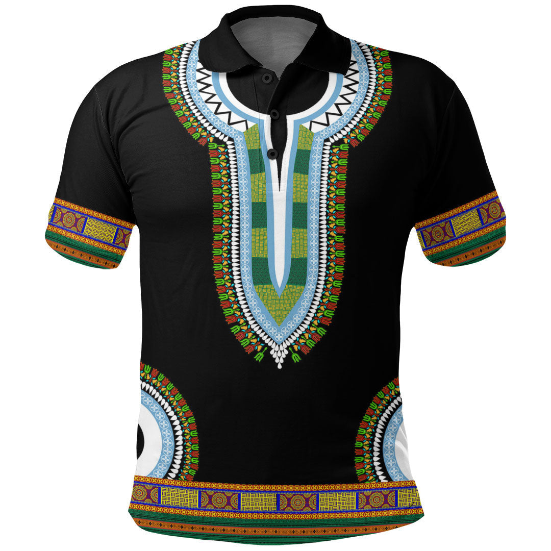 Clothing Botswana Dashiki Polo Shirts