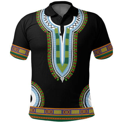 Clothing Botswana Dashiki Polo Shirts