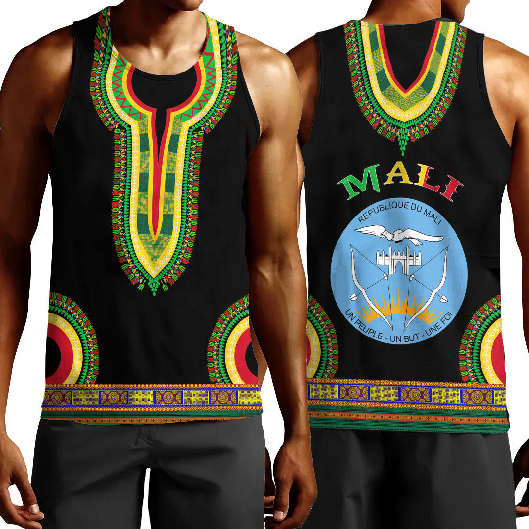Clothing Mali Dashiki Tank Top