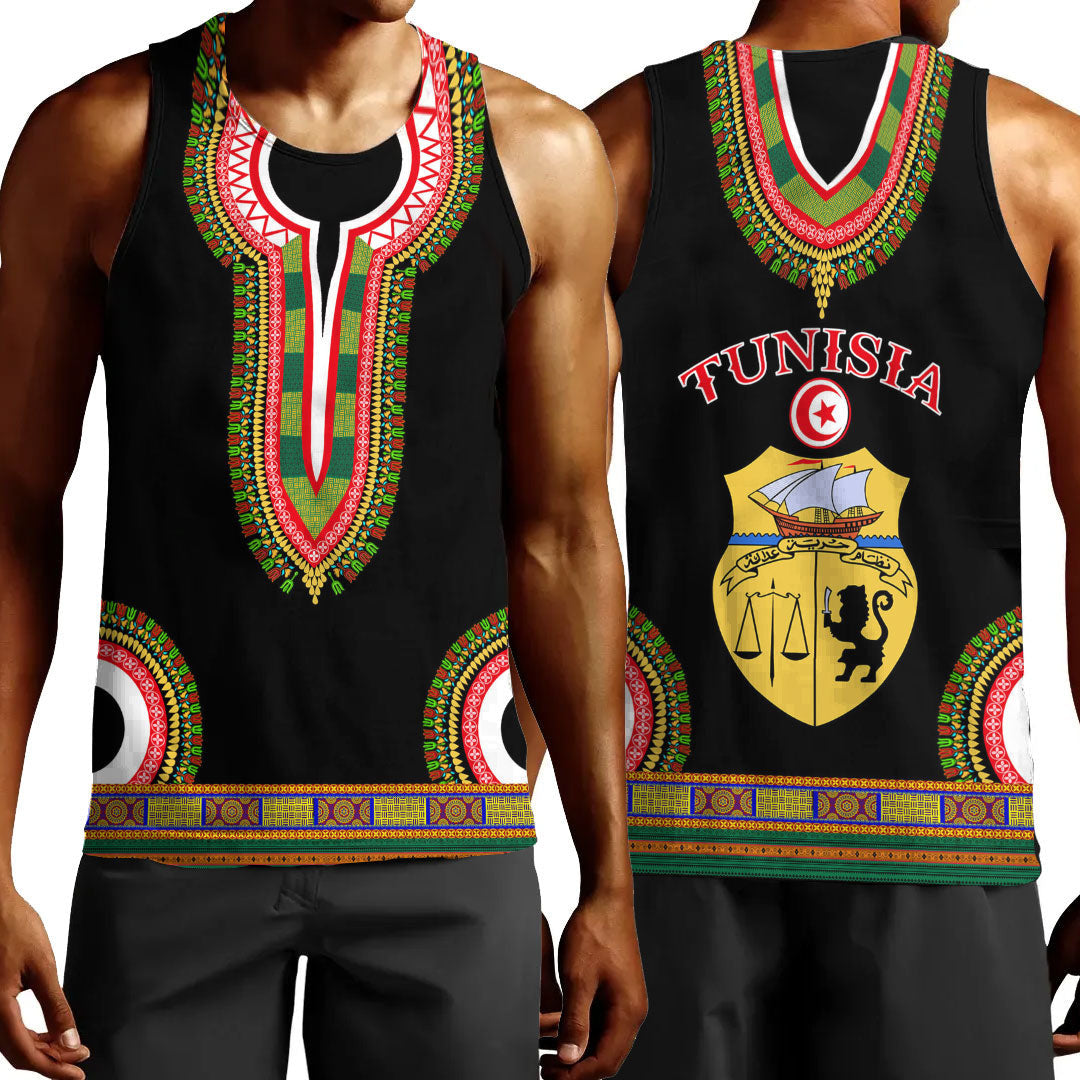 Clothing Tunisia Dashiki Tank Top