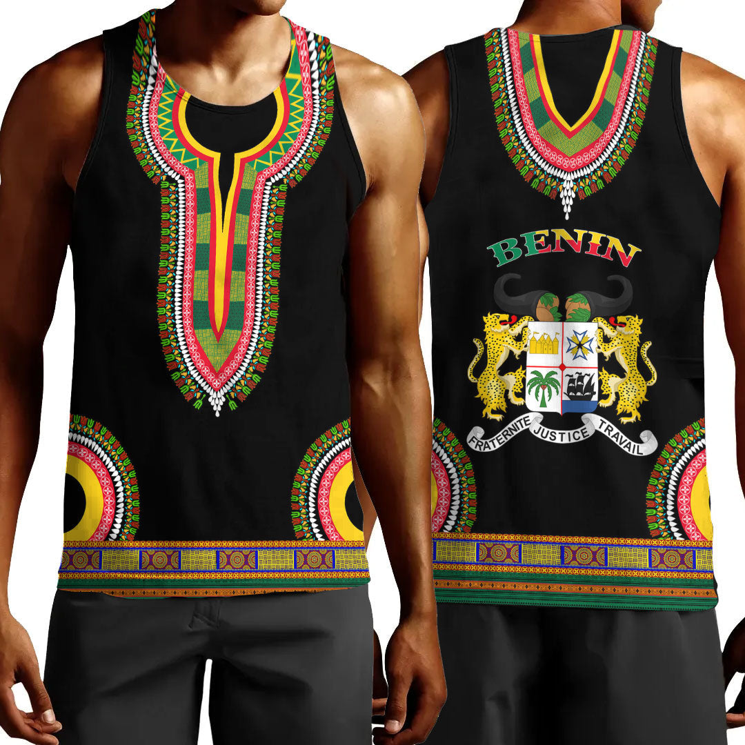 Clothing Benin Dashiki Tank Top