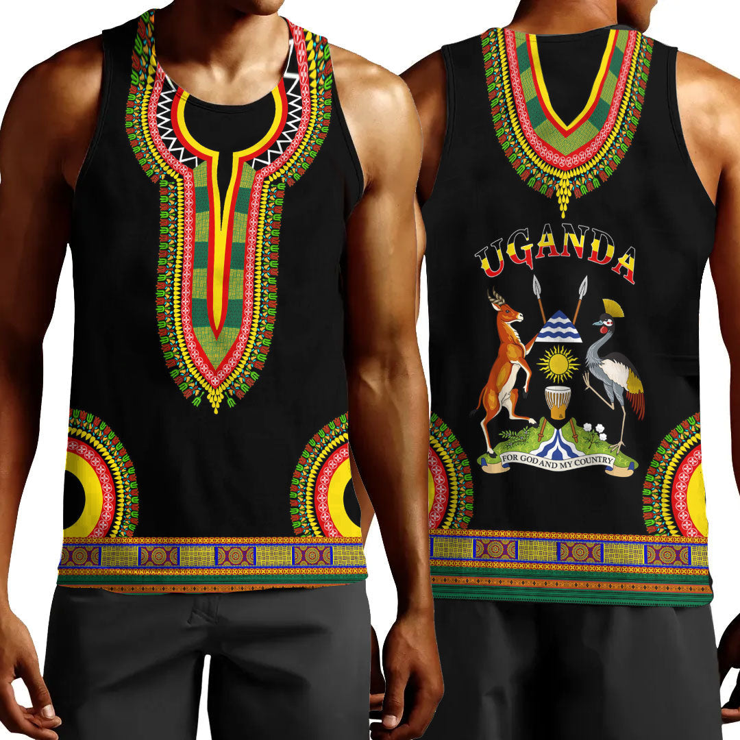 Clothing Uganda Dashiki Tank Top
