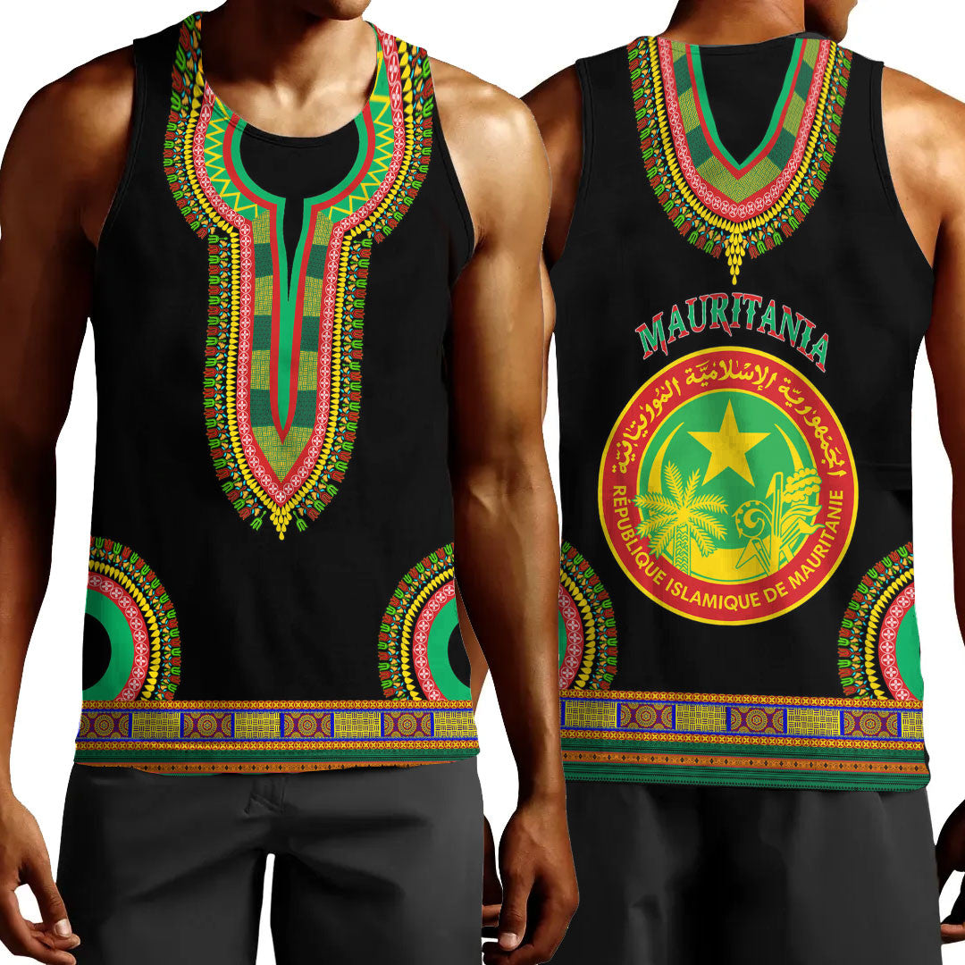 Clothing Mauritania Dashiki Tank Top