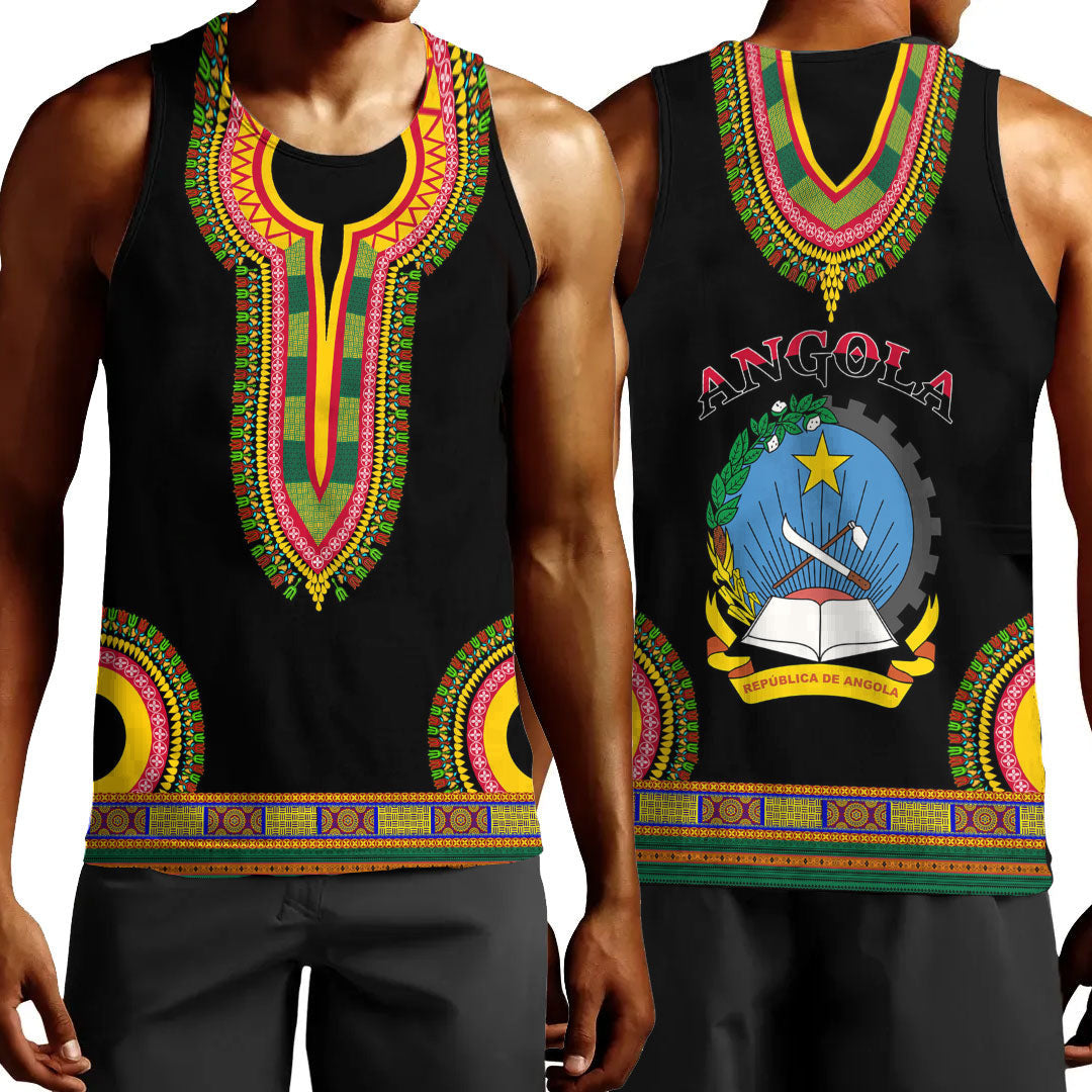 Clothing Angola Dashiki Tank Top