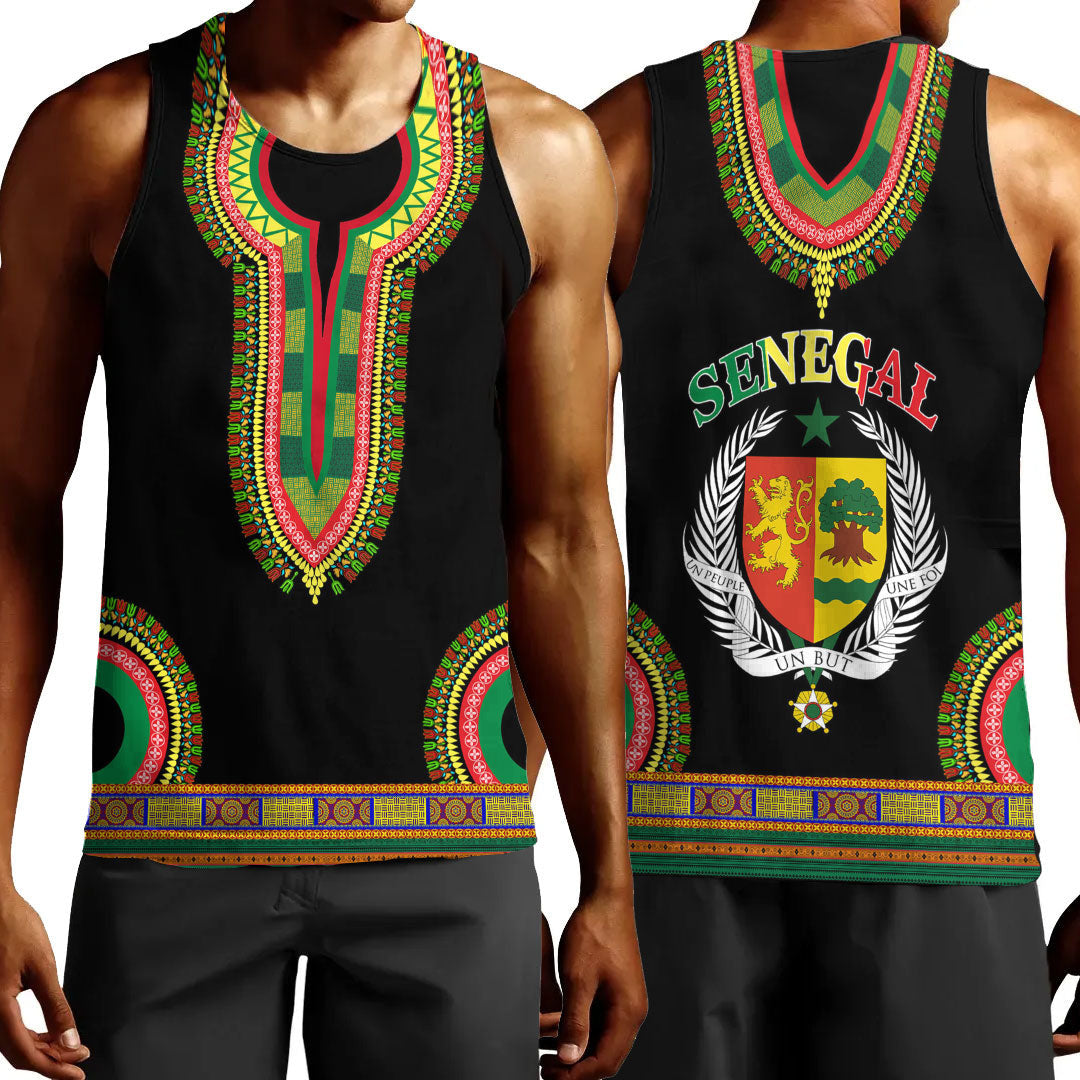 Clothing Senegal Dashiki Tank Top