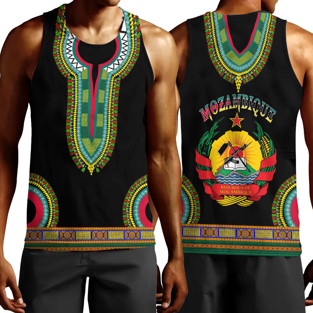 Clothing Mozambique Dashiki Tank Top