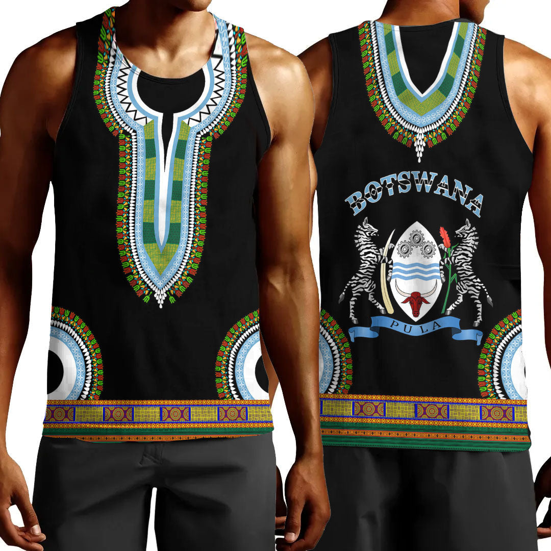 Clothing Botswana Dashiki Tank Top