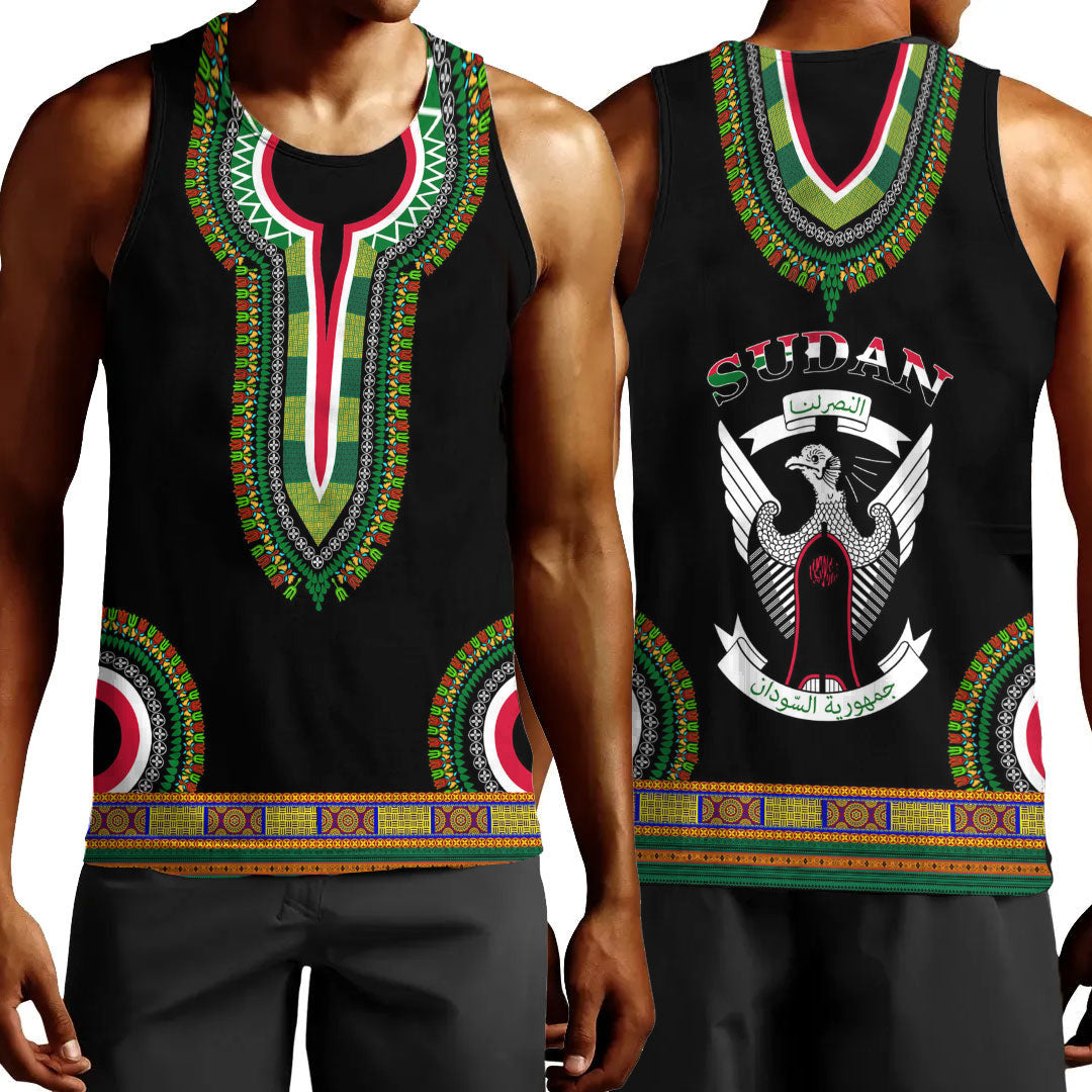Clothing Sudan Dashiki Tank Top