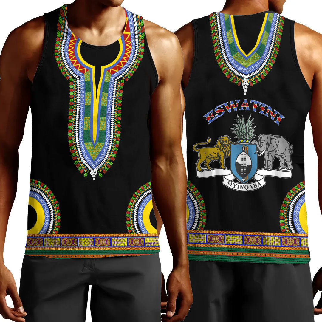 Clothing Eswatini Dashiki Tank Top