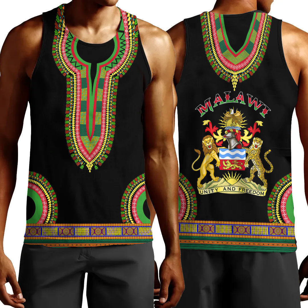 Clothing Malawi Dashiki Tank Top