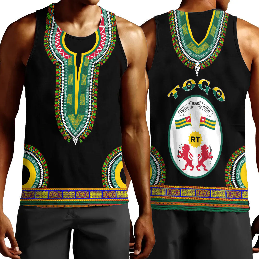 Clothing Togo Dashiki Tank Top