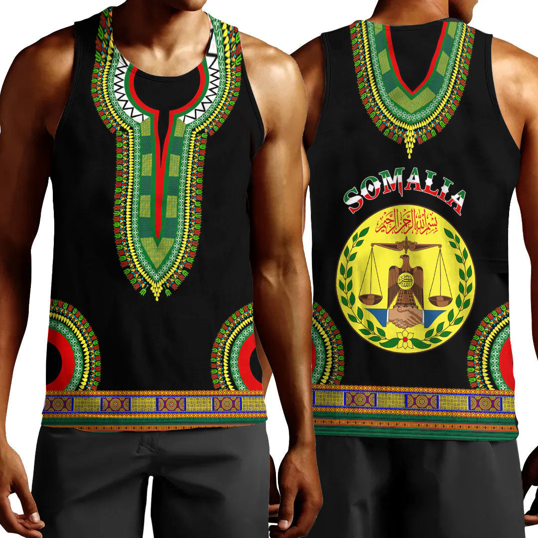 Clothing Somalia Dashiki Tank Top