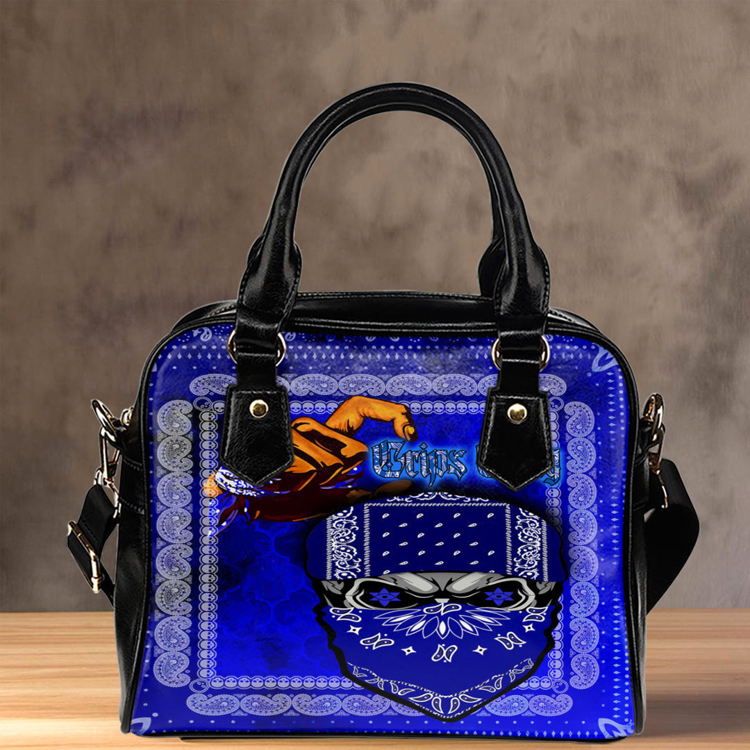 Shoulder Handbag Skull Crips Gang Shoulder Handbag