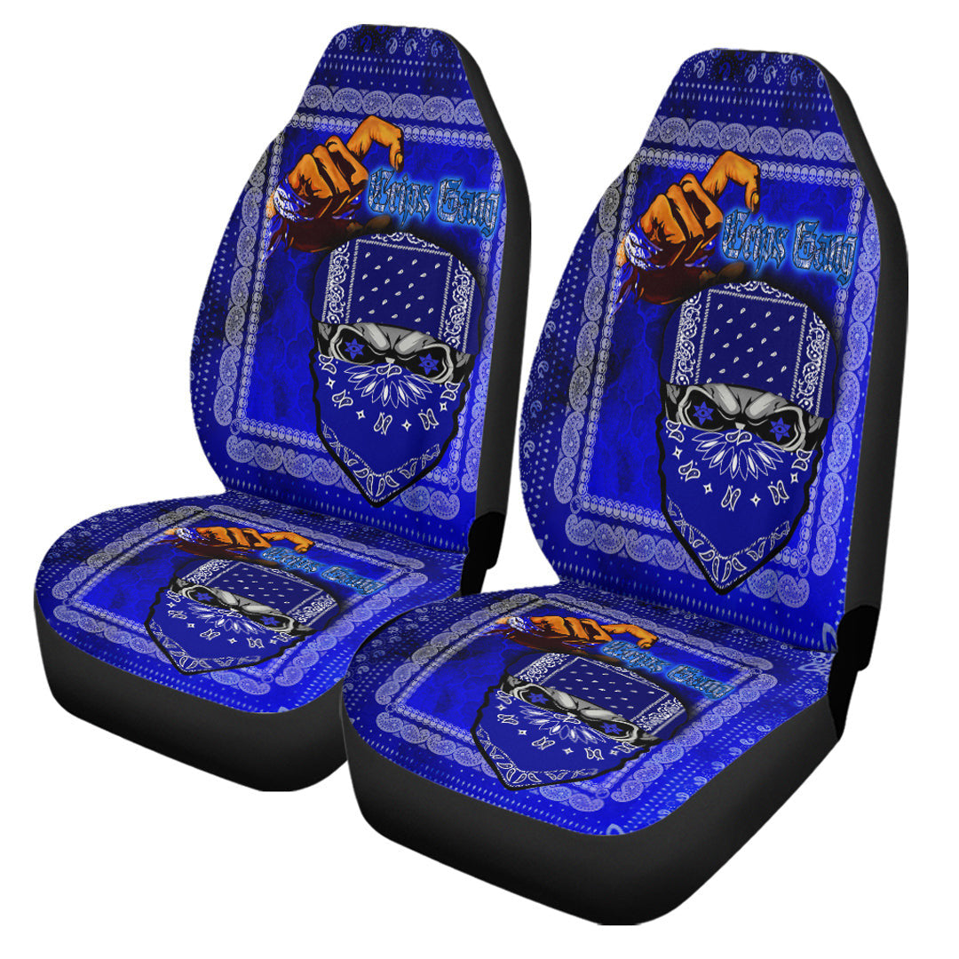 Car Seat Covers Skull Crips Gang Car Seat Covers