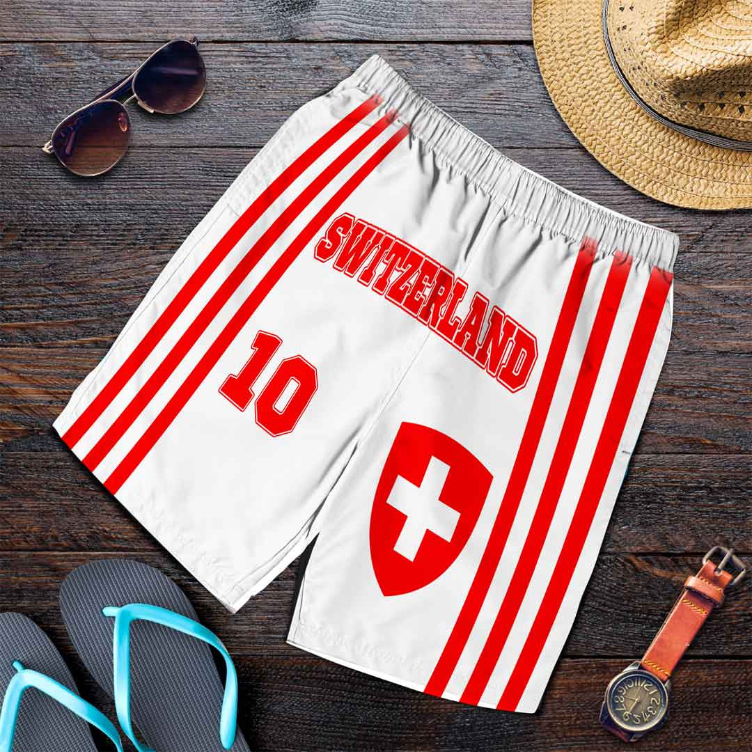 Clothing Custom Switzerland Sport Men Short