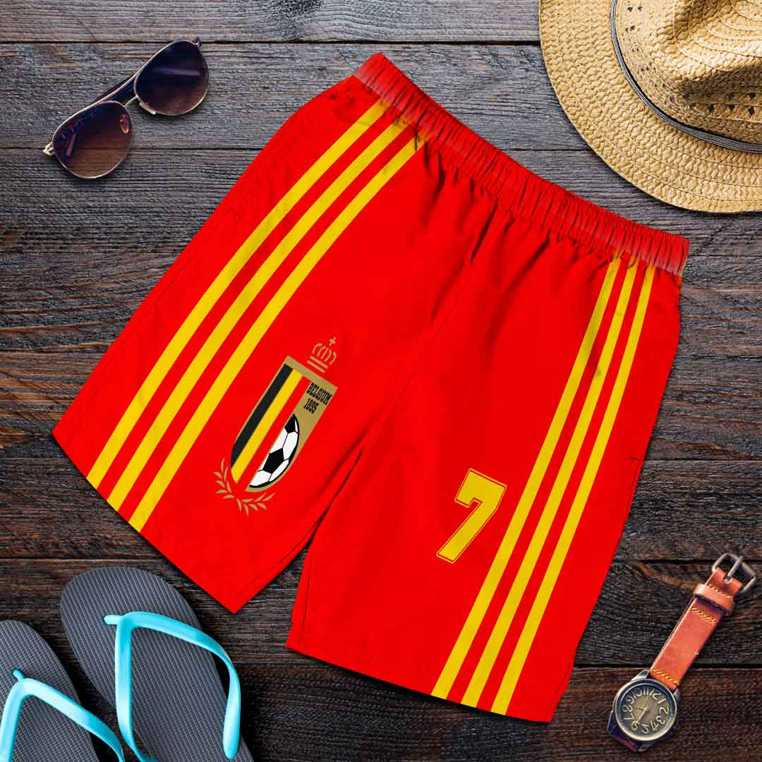Clothing Custom Belgium Sport Men Short