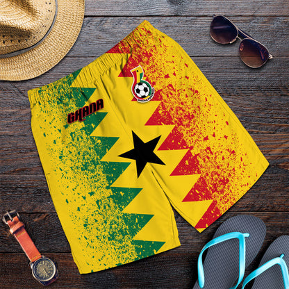 Clothing Ghana Kente Pattern Sporty Style Men's Short