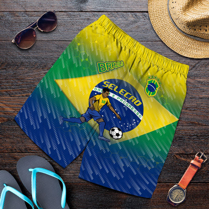 Clothing Brazils Sporty Football Men's Short