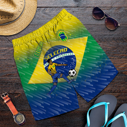 Clothing Brazils Sporty Football Men's Short