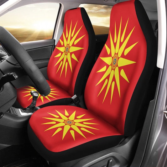 Maori 2021 Car Seat Covers Purple Aotearoa Tattoo