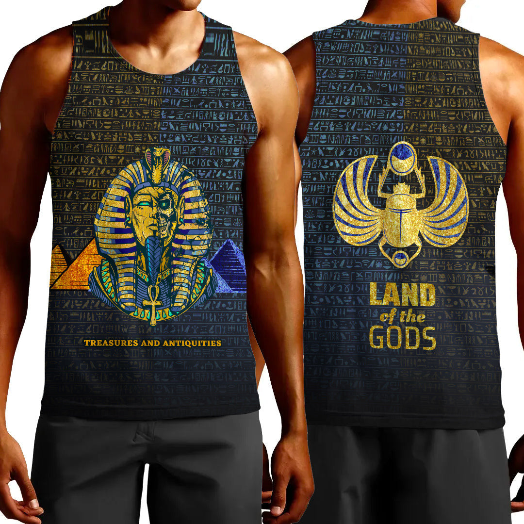 Clothing Egyptian Pharaoh in a Destroyed Tank Top