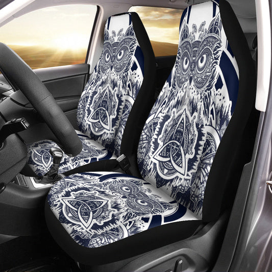 Maori 2021 Car Seat Covers Purple Aotearoa Tattoo