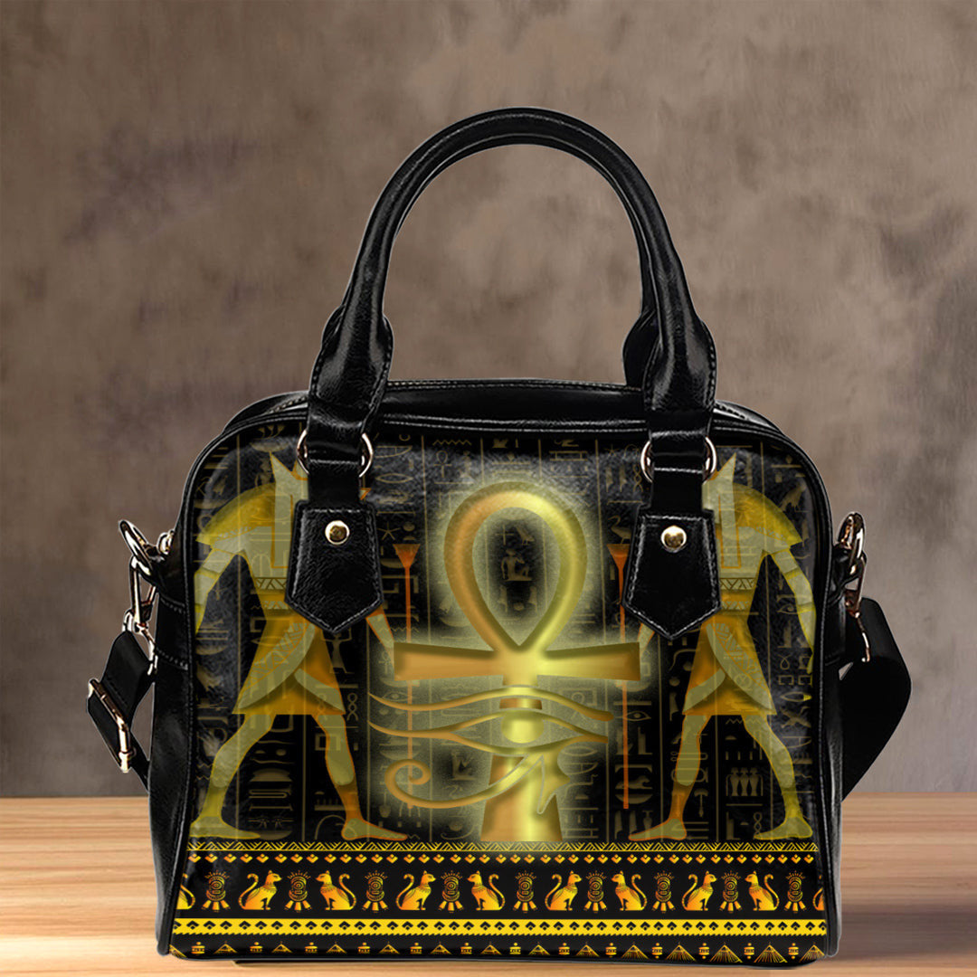 Shoulder Handbag Ankh Egyptian Shoulder Handbag
