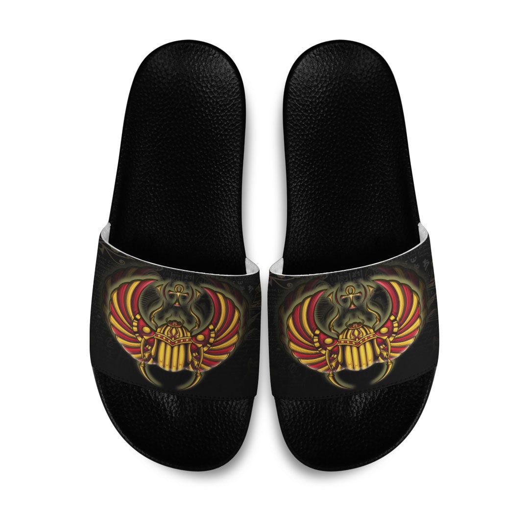 Slide Sandals Horus Egyptian Slide Sandals