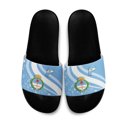 Slide Sandals Argentina Special Flag Slide Sandals