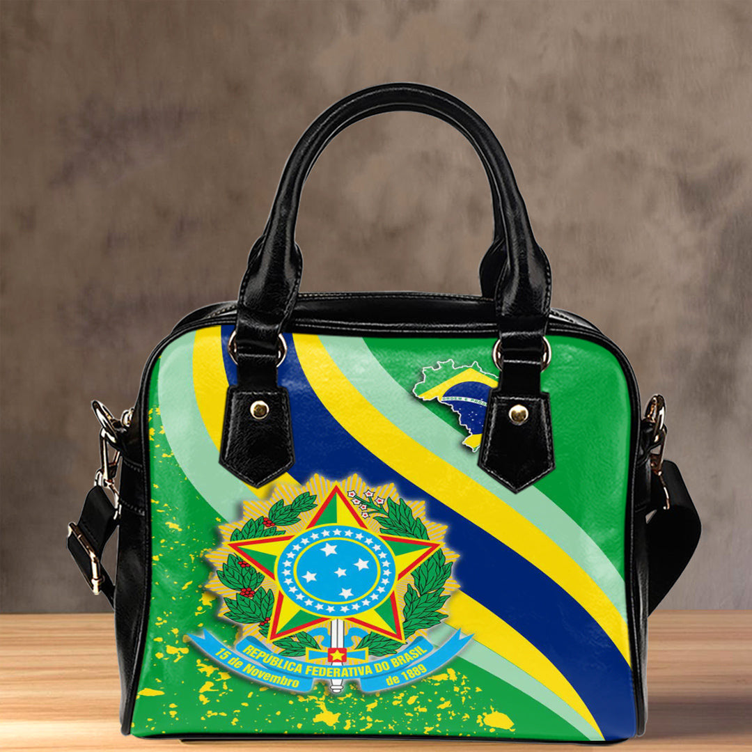 Shoulder Handbag Brazil Special Flag Shoulder Handbag