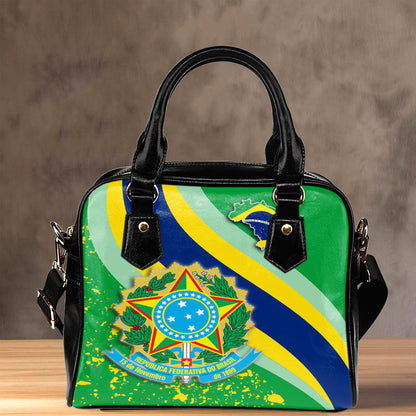 Shoulder Handbag Brazil Special Flag Shoulder Handbag