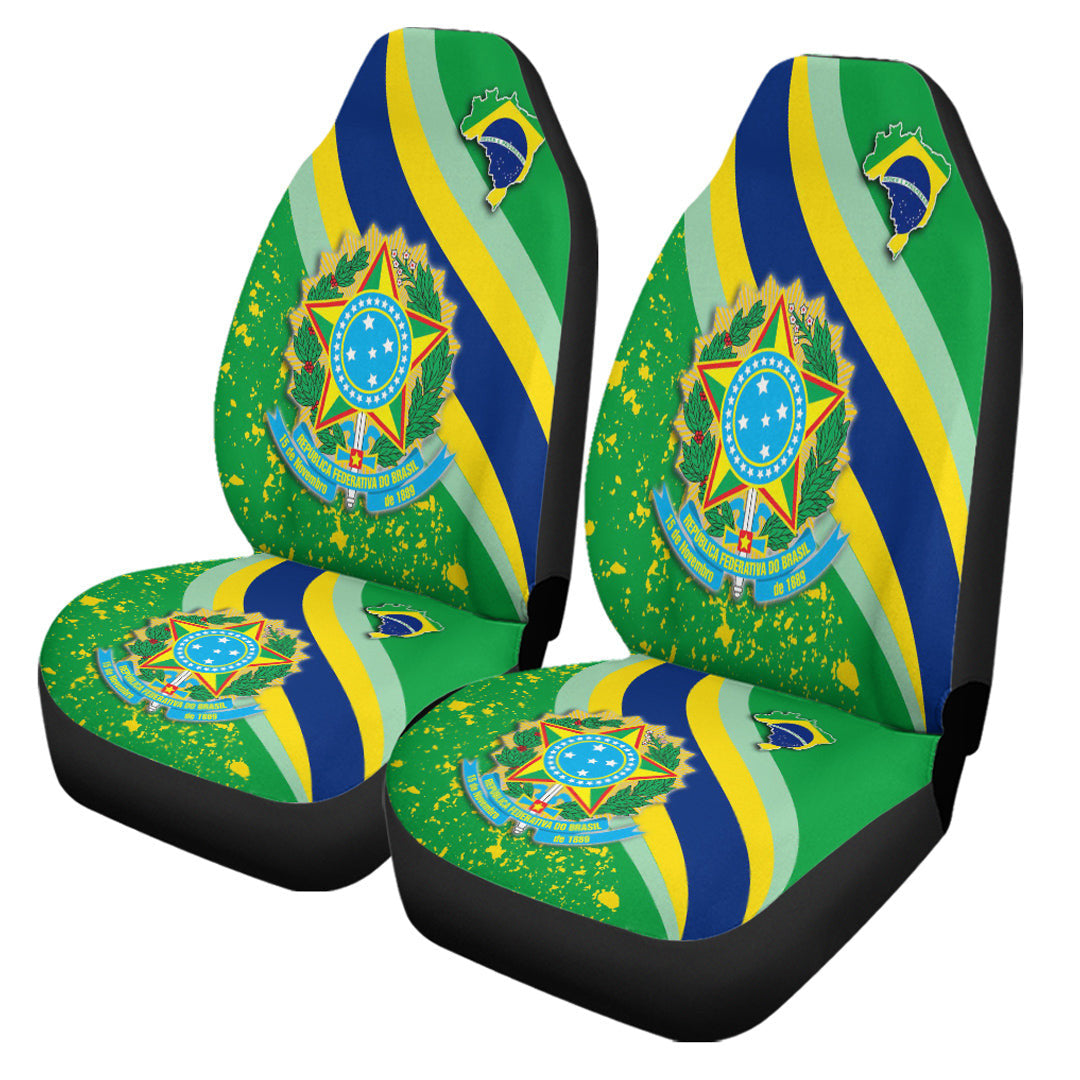 Car Seat Covers Brazil Special Flag Car Seat Covers
