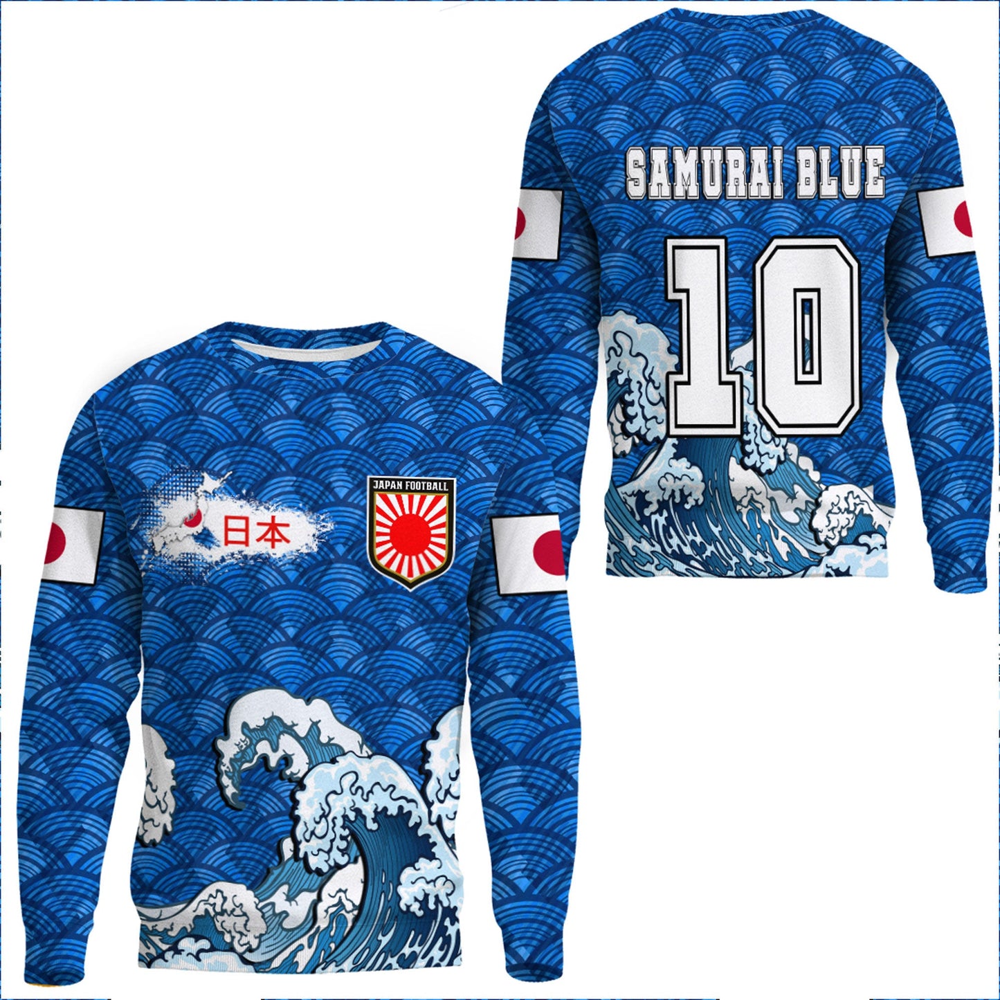 Clothing Japan Football Sweatshirts
