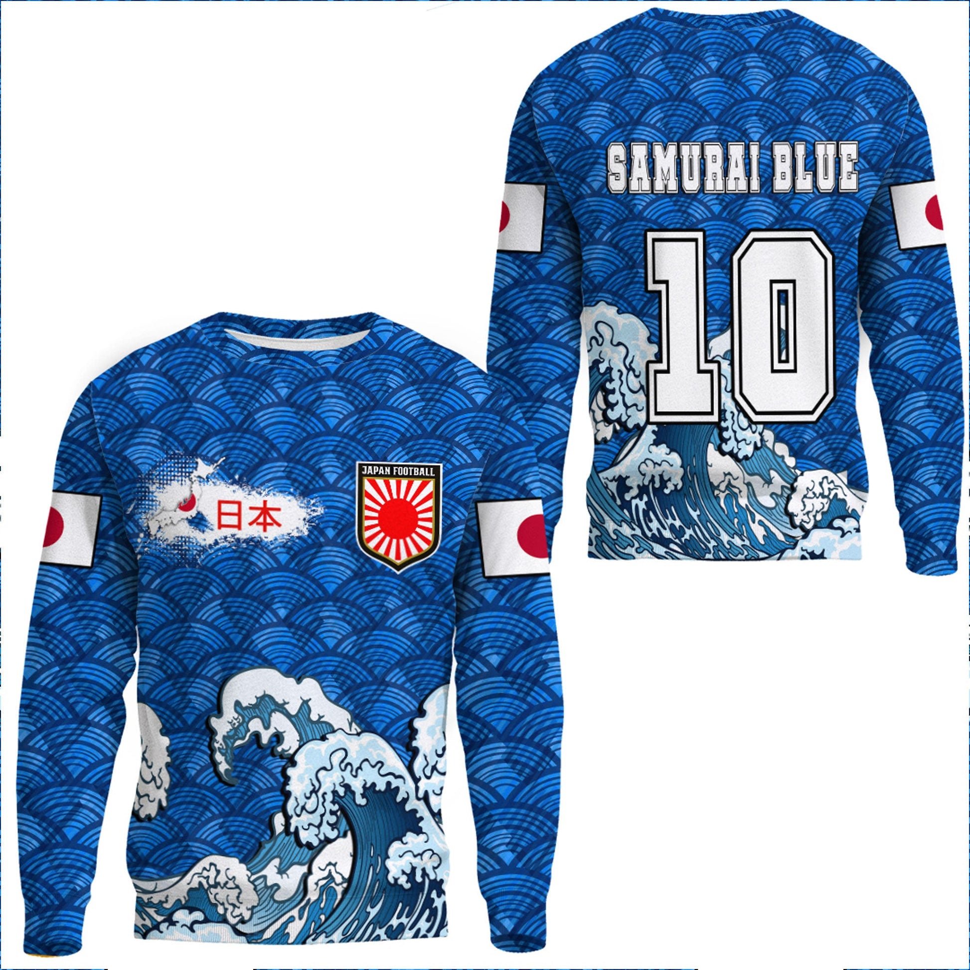 Clothing Japan Football Sweatshirts