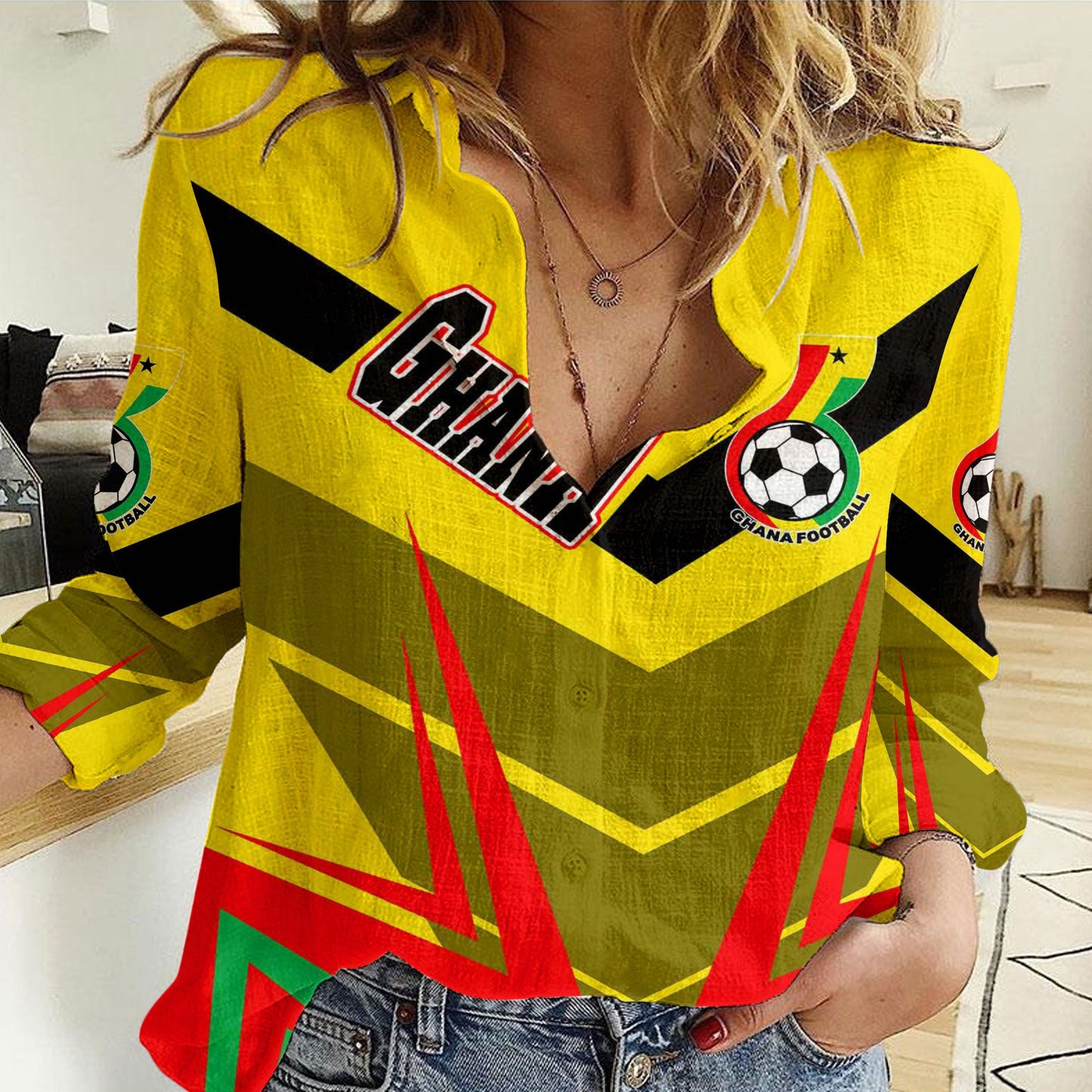 Clothing Ghana Sporty Style Women Casual Shirt