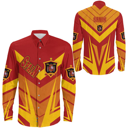 Clothing Spain Sporty Style Long Sleeve Button Shirt