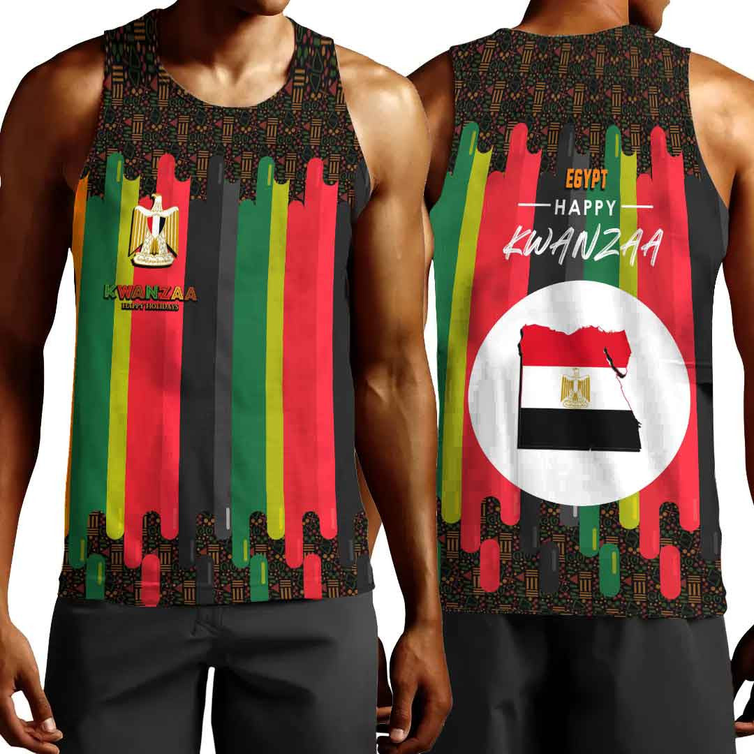 Clothing Egypt Happy Kwanzaa Men's Tank Top
