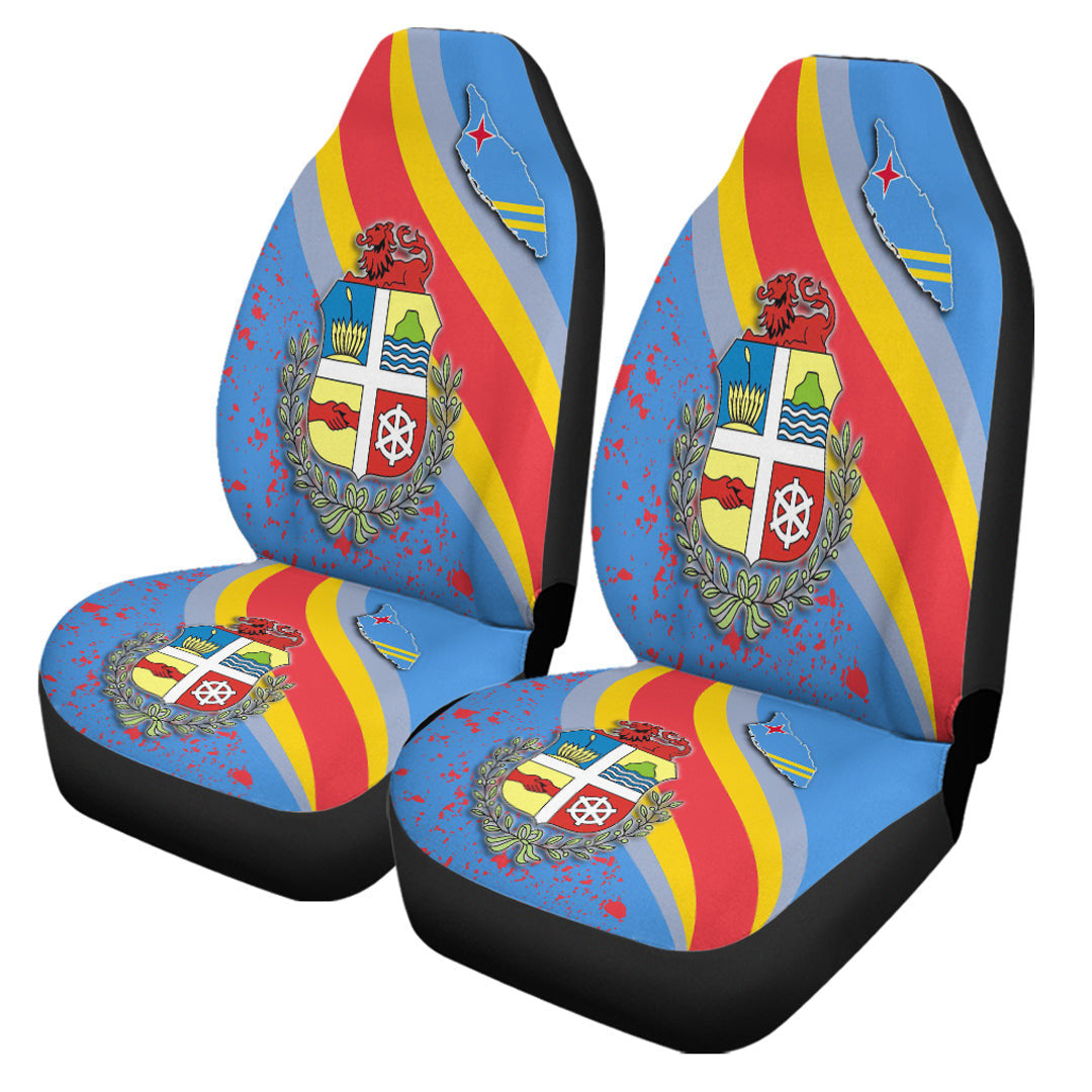 Car Seat Covers Aruba Special Flag Car Seat Covers