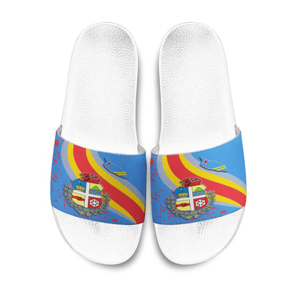 Slide Sandals Aruba Special Flag Slide Sandals