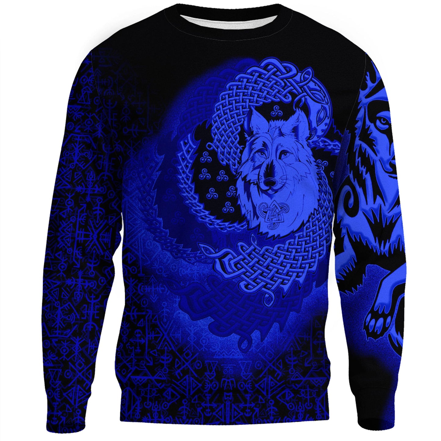 Clothing Legendary Wolf Blue Sweatshirts