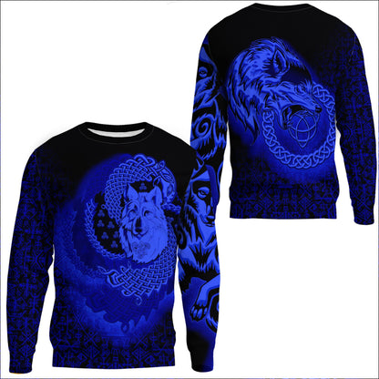 Clothing Legendary Wolf Blue Sweatshirts