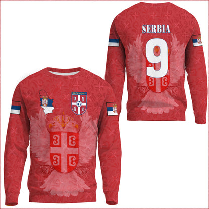 Clothing Serbia Soccer Style Sweatshirts