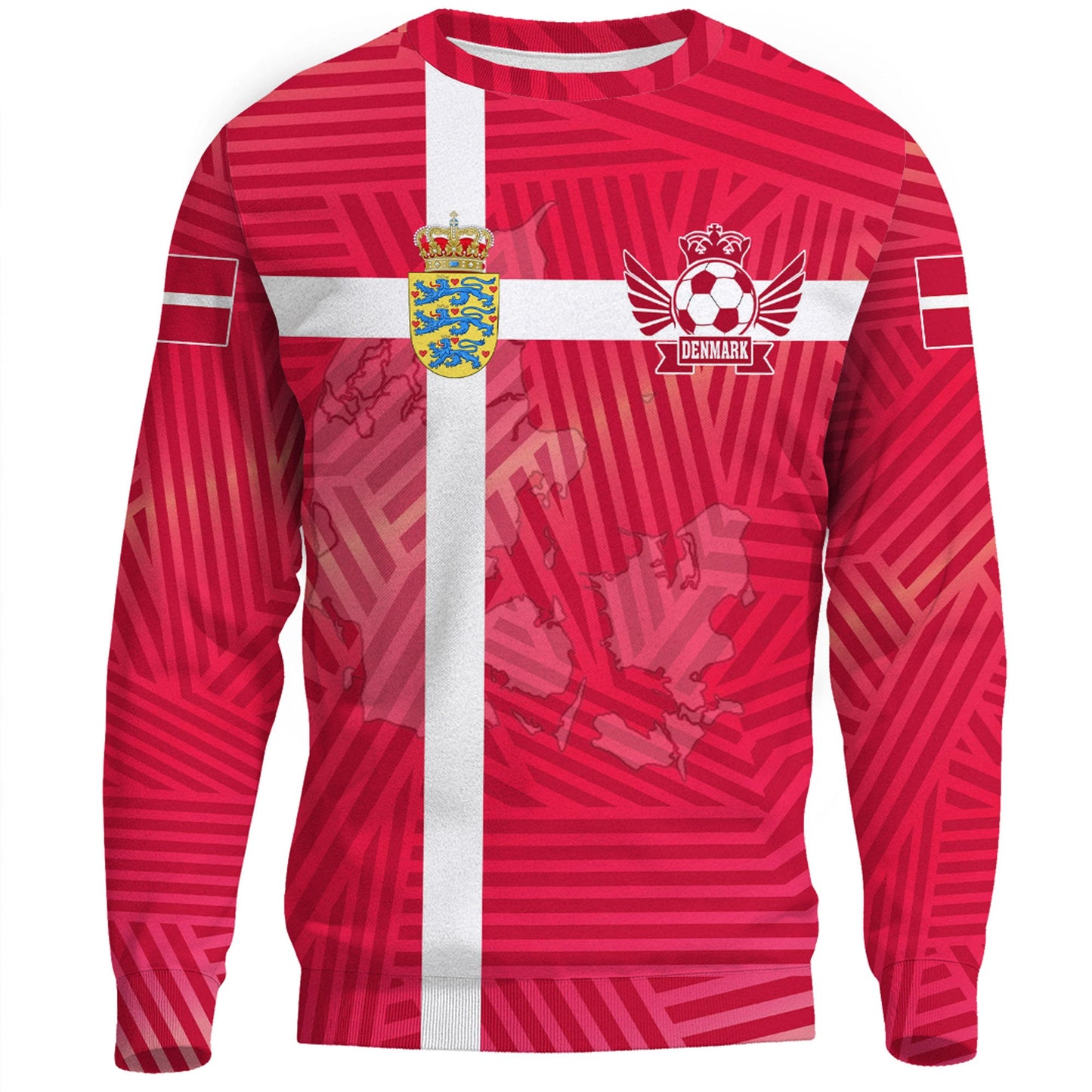 Clothing Denmark Sport Symbol Style Sweatshirts