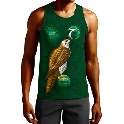 Clothing Saudi Arabia Sport Symbol Style Tank Top