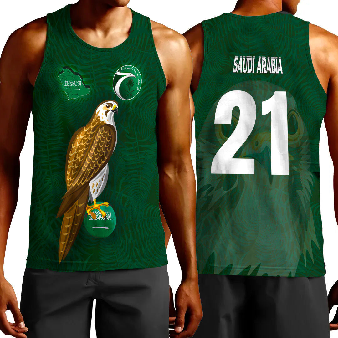 Clothing Saudi Arabia Sport Symbol Style Tank Top