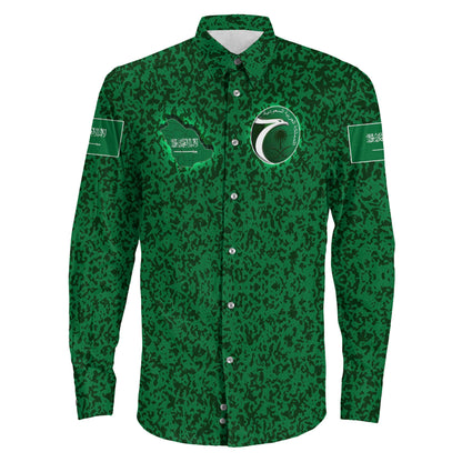 Clothing Saudi Arabia Sport Style Long Sleeve Button Shirt