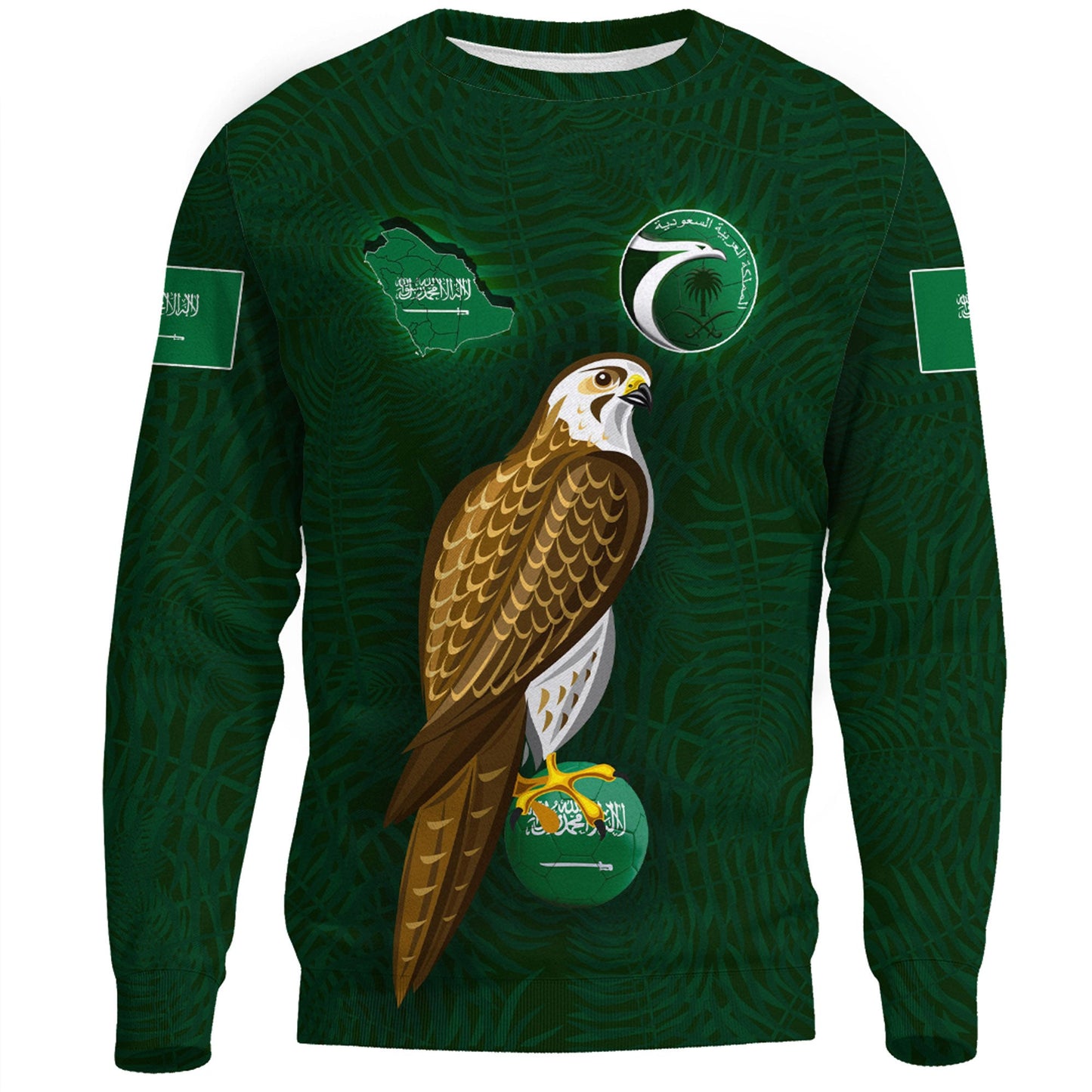 Clothing Saudi Arabia Sport Symbol Style Sweatshirts