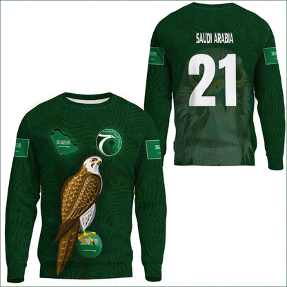 Clothing Saudi Arabia Sport Symbol Style Sweatshirts