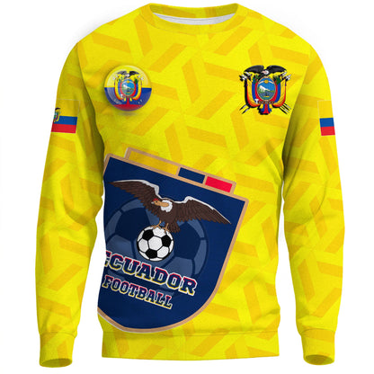 Clothing Custom Ecuador Soccer Style Sweatshirts