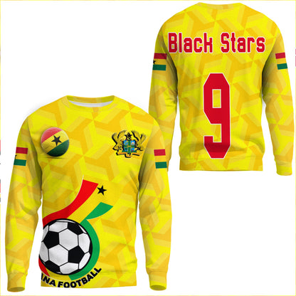 Clothing Custom Ghana Soccer Style Sweatshirts